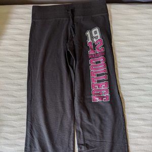 Black Wide-leg Yoga Pants/Sweatpants